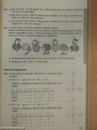 Matematika 8. - Gyakorló