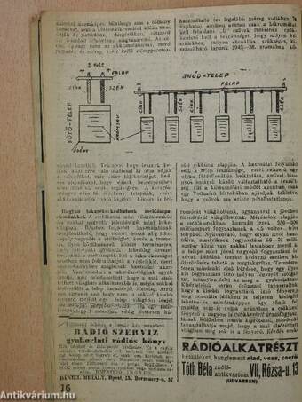 Rádió Ujság 1943. november 29-től december 5-ig