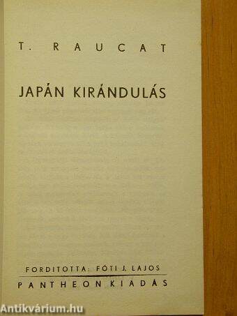 Japán kirándulás