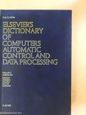 Elsevier's Dictionary of Computers, Automatic Control and Data Processing