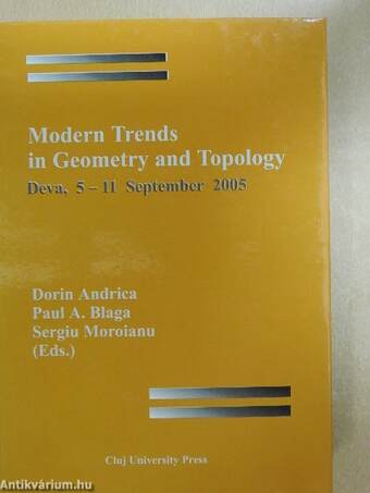 Modem Trends in Geometry and Topology