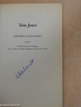 The History of Tom Jones, A Foundling