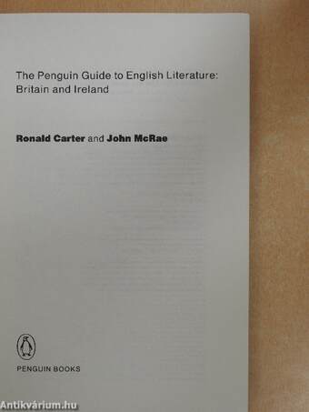 The Penguin Guide to English Literature