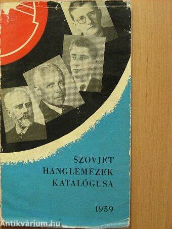 Szovjet hanglemezek katalógusa 1959