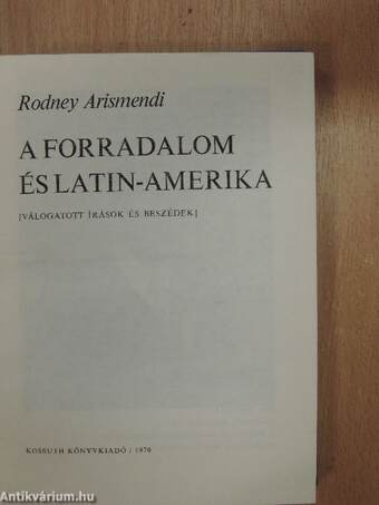 A forradalom és Latin-Amerika