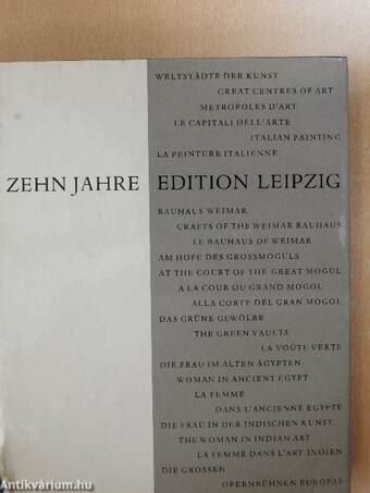 Ten years - Edition Leipzig - Zehn Jahre - 1960-1969