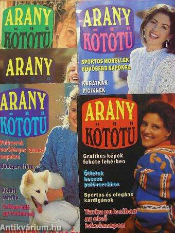 Arany Kötőtű 1994., 1996. (vegyes számok) (5 db)