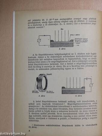 Fényelektromos jelenségek II.