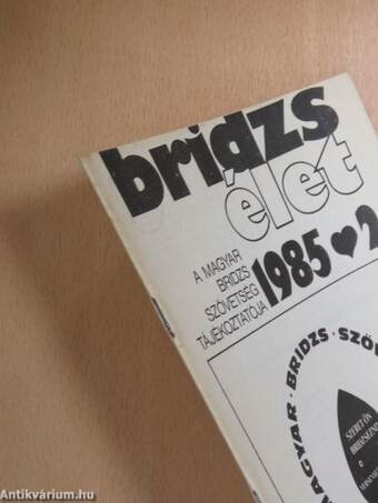 Bridzsélet 1985/2.