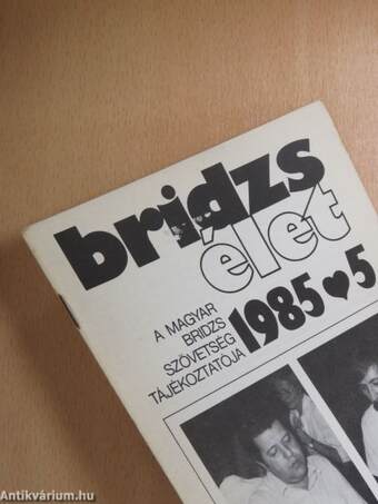 Bridzsélet 1985/5.