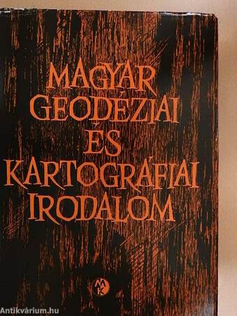 Magyar geodéziai és kartográfiai irodalom