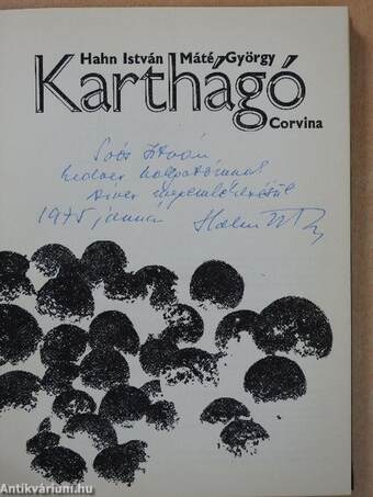 Karthágó (dedikált példány)