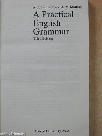 A Practical English Grammar