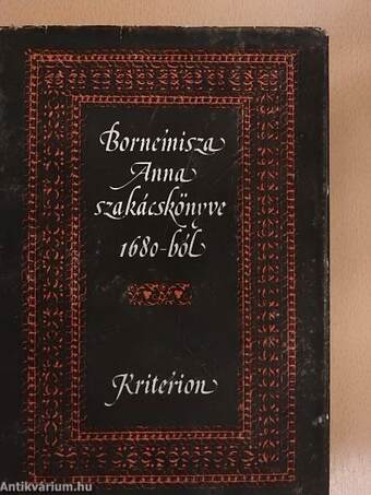 Bornemisza Anna szakácskönyve 1680-ból