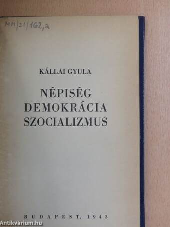 Népiség-demokrácia-szocializmus 