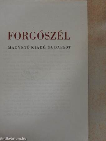 Forgószél