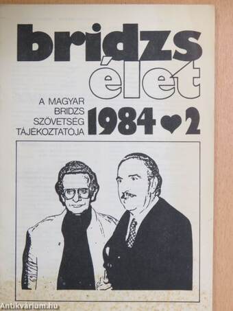 Bridzsélet 1984/2.