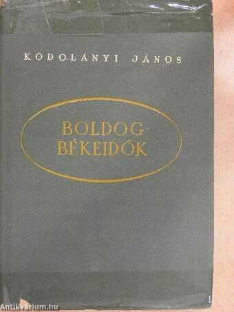 Boldog békeidők