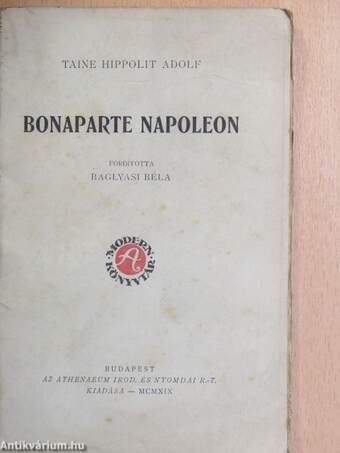 Bonaparte Napoleon