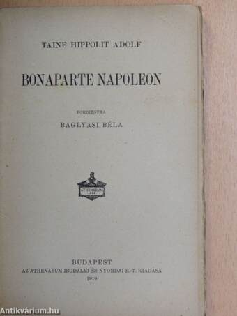 Bonaparte Napoleon