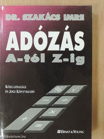 Adózás A-tól Z-ig