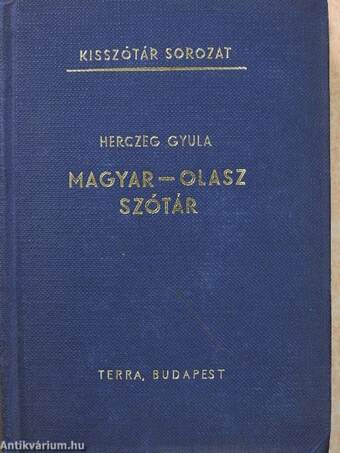 Magyar-olasz szótár