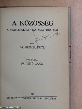 A közösség