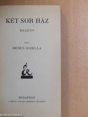 Két sor ház