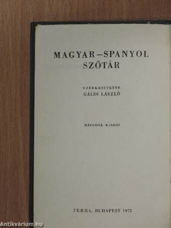 Magyar-spanyol szótár