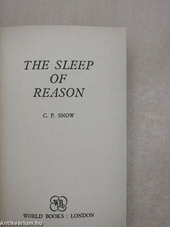 The sleep of reason