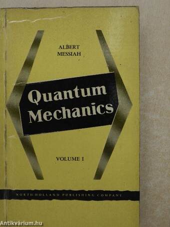 Quantum Mechanics I.