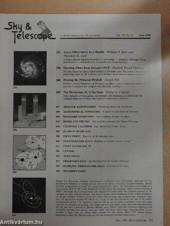 Sky & Telescope June 1990