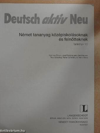 Deutsch aktiv Neu 1C - Lehrbuch