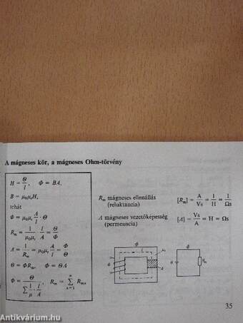 Elektrotechnika képletgyűjtemény