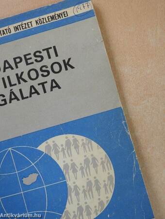 A budapesti öngyilkosok vizsgálata 1972 (dedikált példány)