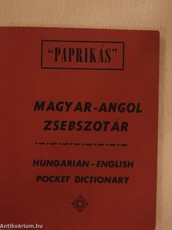 Magyar-angol zsebszótár