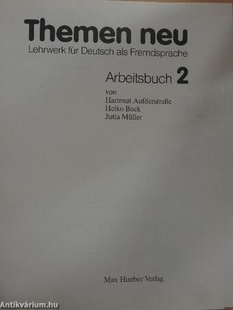 Themen neu 2 - Arbeitsbuch