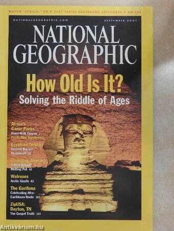National Geographic September 2001