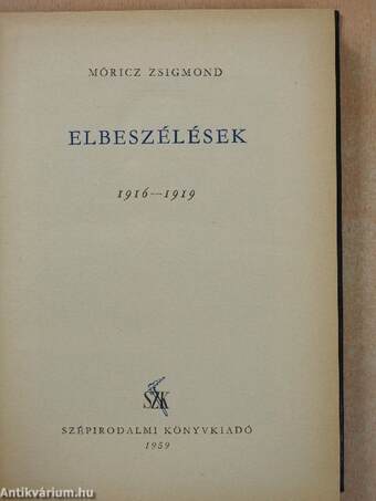 Elbeszélések III.