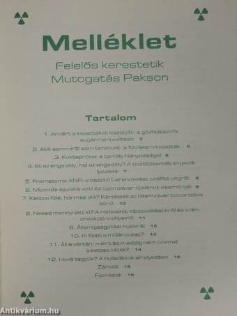 Antinukleáris Hírlevél 2003/3.