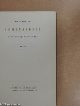 Schlussball