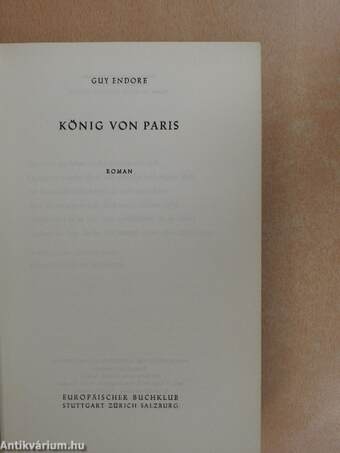 König von Paris