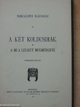 A két koldusdiák/A mi a lelket megmérgezi