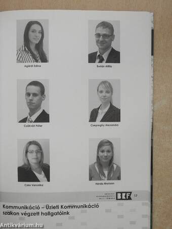 Budapesti Kommunikációs és Üzleti Főiskola Évkönyv 2008-2009 ősz