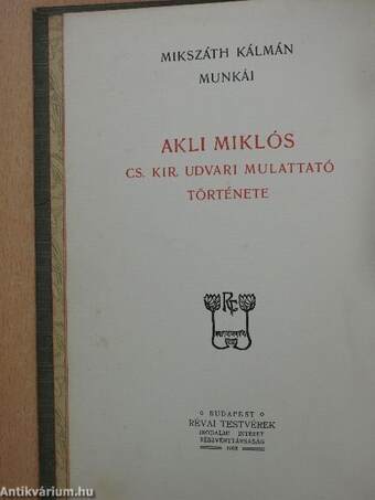 Akli Miklós