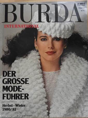 Burda International Herbst-Winter 1980/81