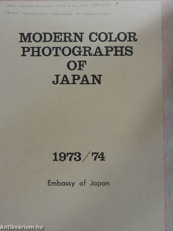 Modern Color Photographs of Japan 1973/74