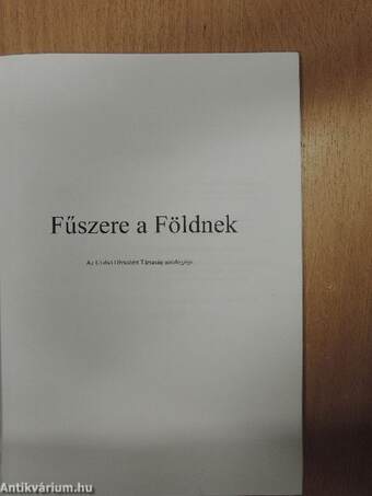 Fűszere a Földnek