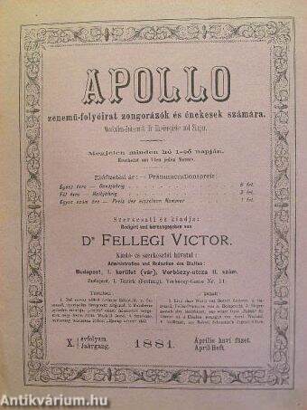 Apollo 1881. április