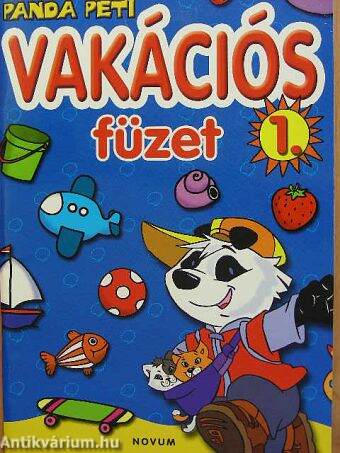 Panda Peti vakációs füzet 1.